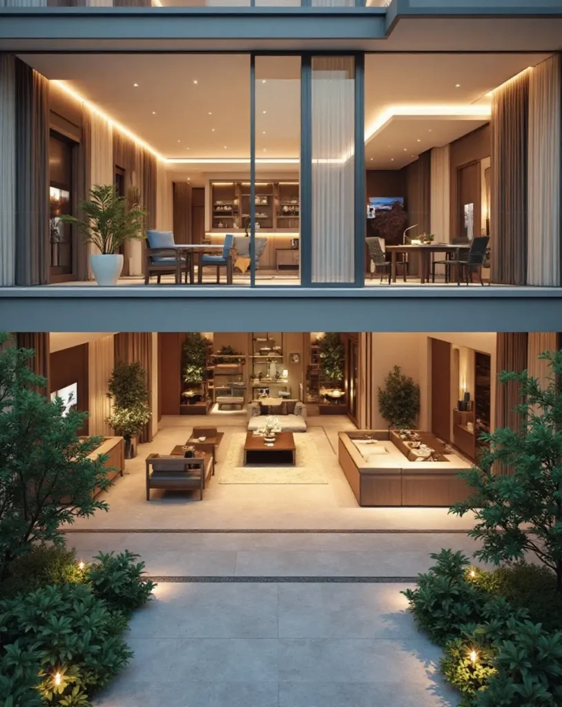 DLF Alameda luxury floors with modern interiors and spacious layouts.